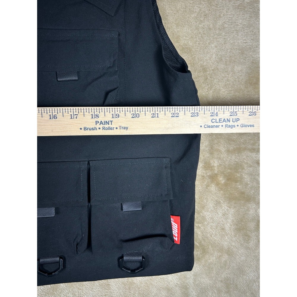 Rolling Loud World Tour Twenty-3 Black Utility Tactical Cargo Vest Mens Large - Picture 7 of 10
